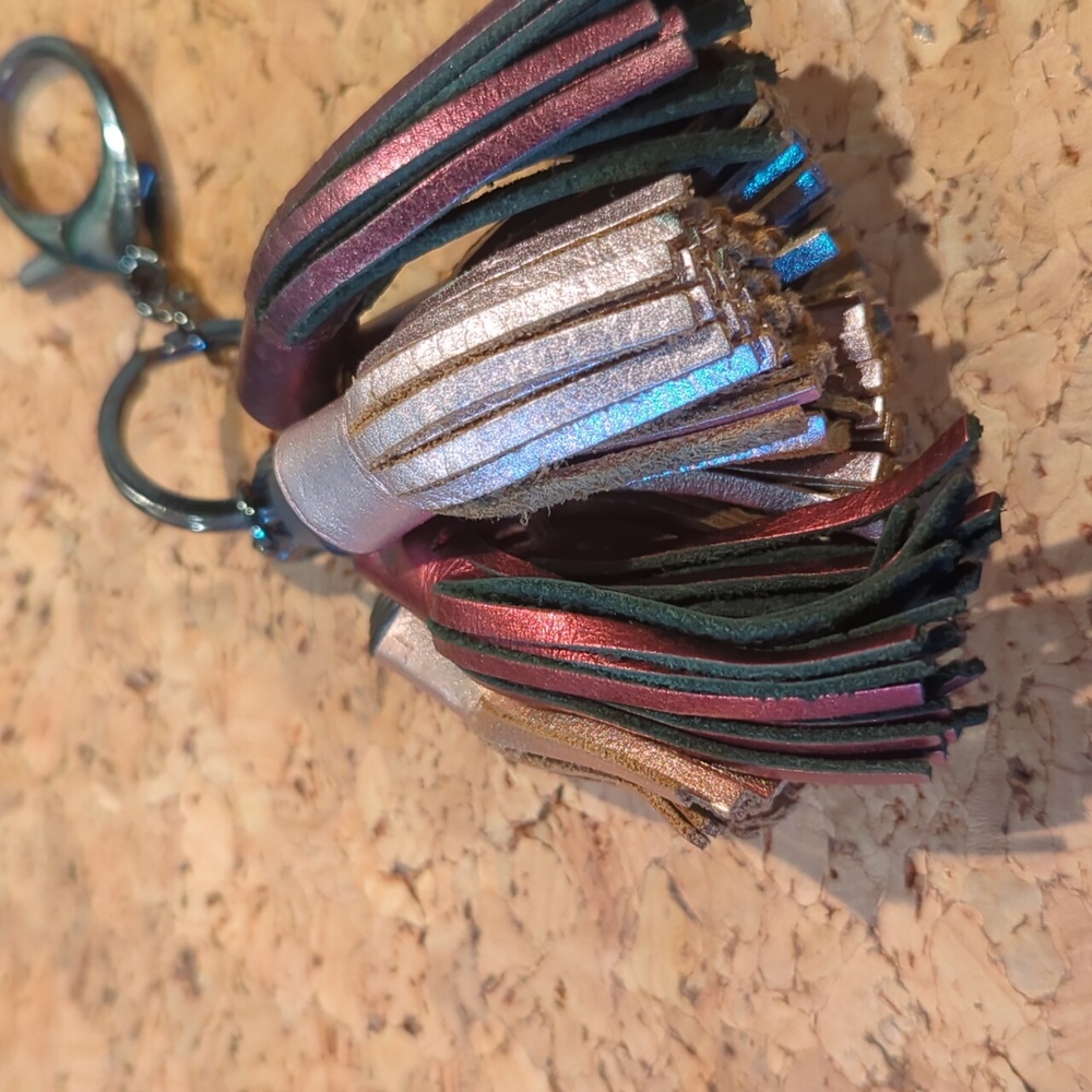 Rebecca Minkoff tassel key chain